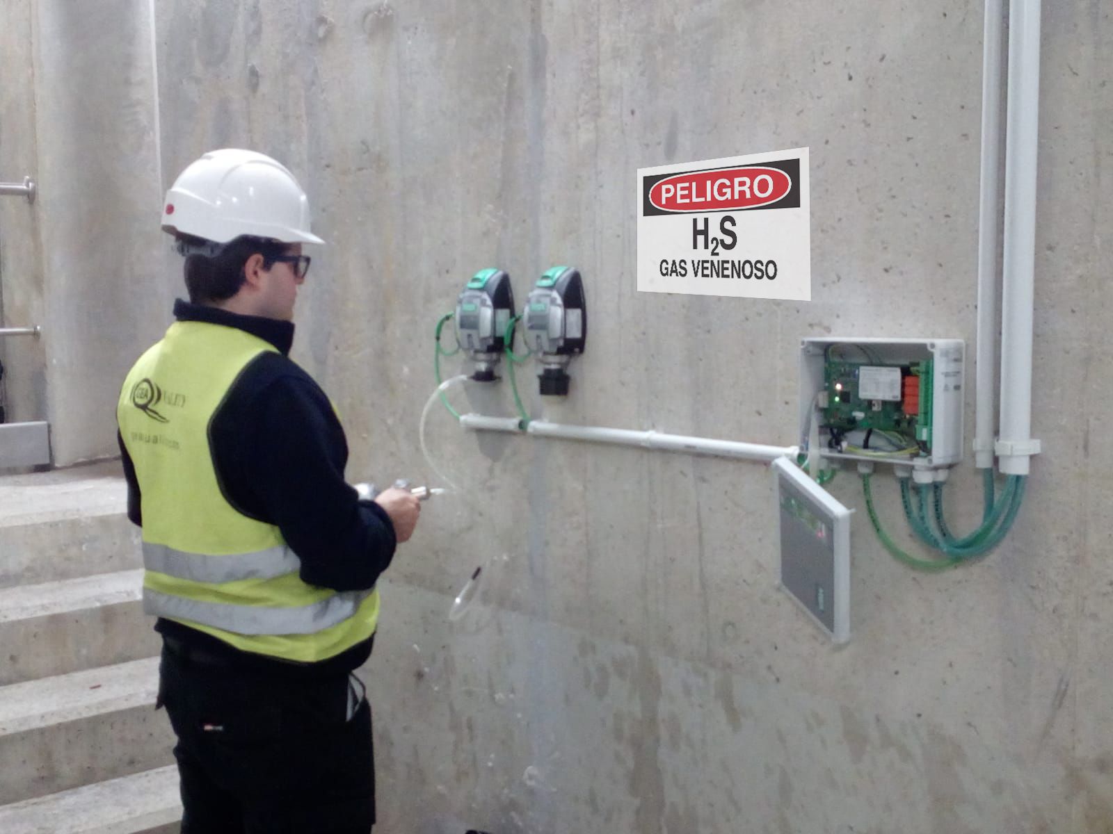 Servicio de calibración y mantenimiento de detectores de gases