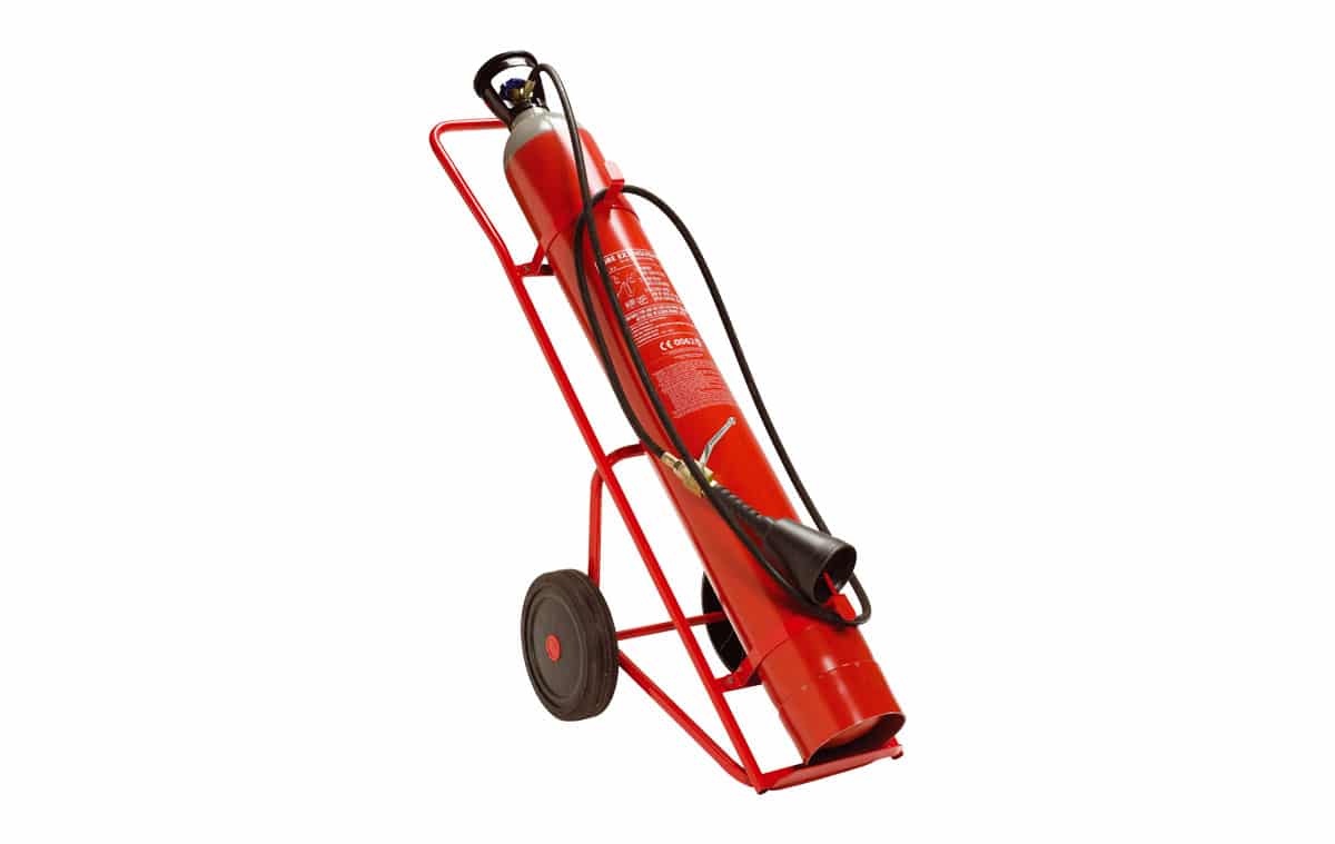 Extintor 10KG CO2 + Carro