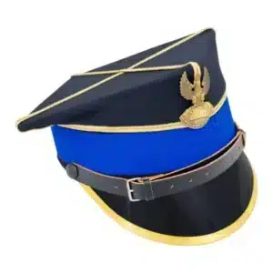 Gorra de plato de oficial junior de la PSP