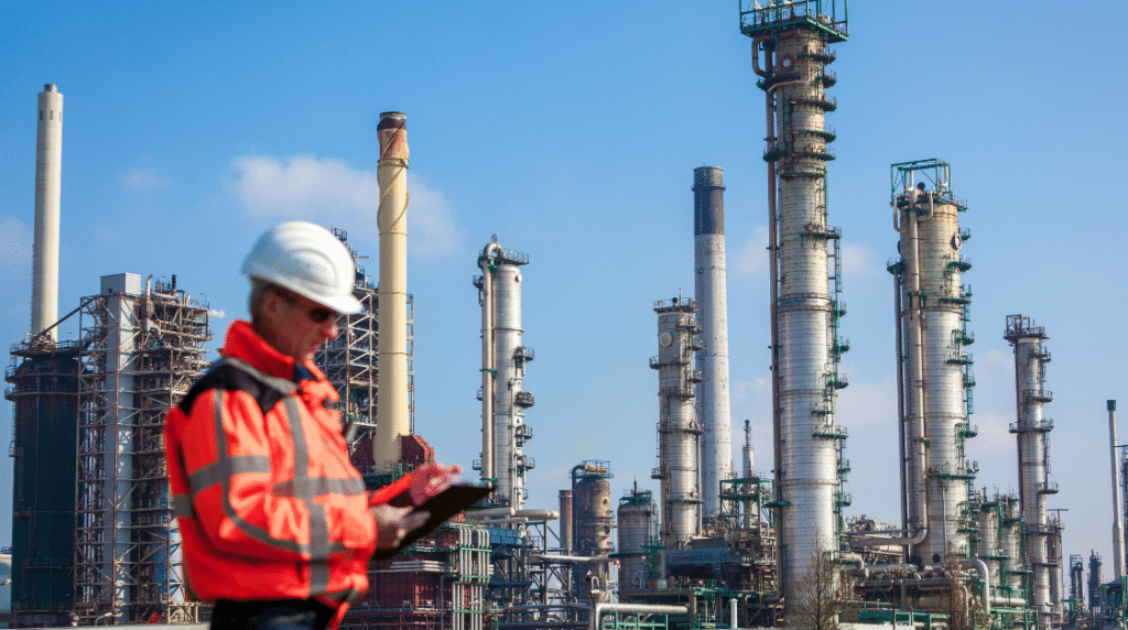 seguridad en paradas industriales