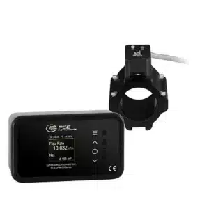 Caudalímetro ultrasónico de instalación fija PCE-UFM 32CU