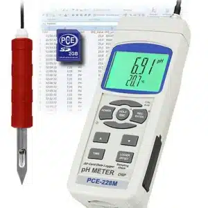 Medidor de ph para alimentos PCE-228M