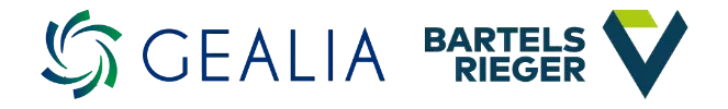 logos Gealia BartelsRieger