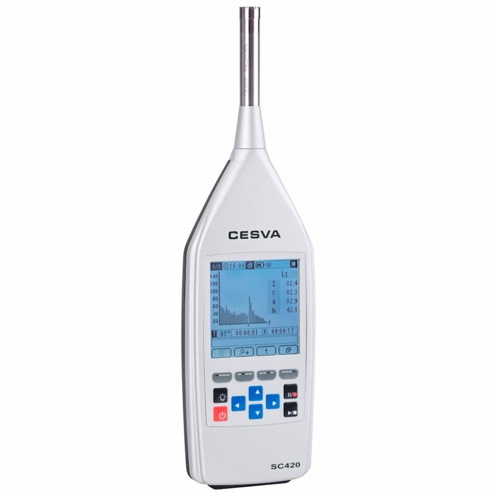 Sonómetro CESVA SC420 analizador de espectro Clase 1