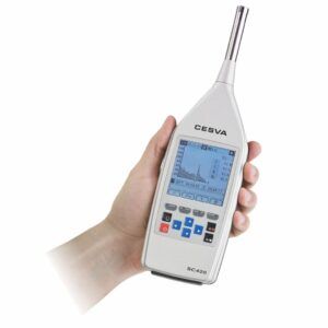 Sonómetro y analizador de espectro SC420